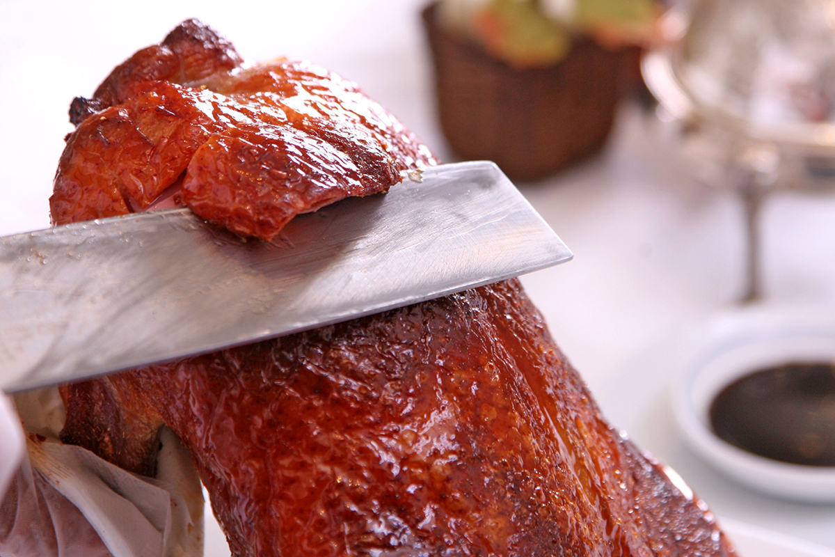 2019秋季節限定　自家製北京ダック6000円コース（※写真は宴会コース料理のイメージです。）